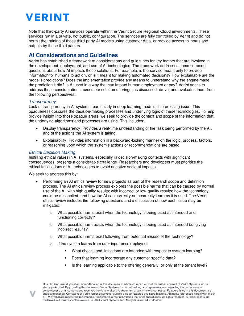 Verint：2024负责任和符合伦理的人工智能白皮书（英文版）_第7页