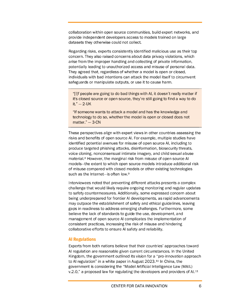 中国和英国的专家如何看待人工智能风险和合作（英文版）_第6页