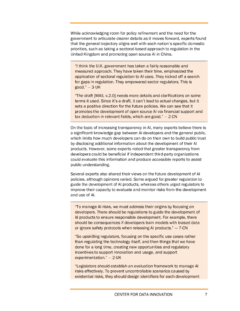 中国和英国的专家如何看待人工智能风险和合作（英文版）_第7页