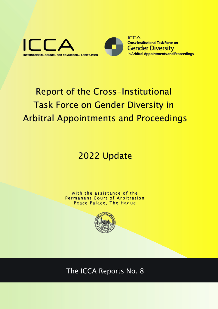 ICCA：2022年ICCA第8号-仲裁任命和程序中的性别多样性跨机构工作组报告（英文版）