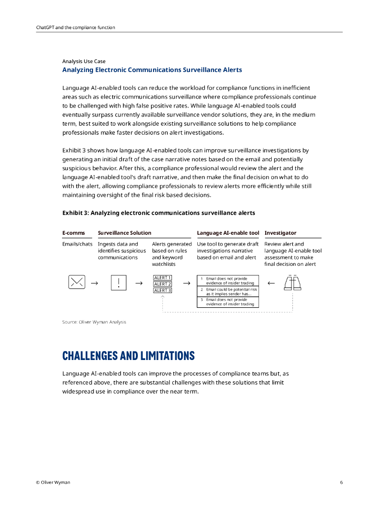 奥纬咨询：CHATGPT如何协助合规部门的工作？（英文版）_第6页
