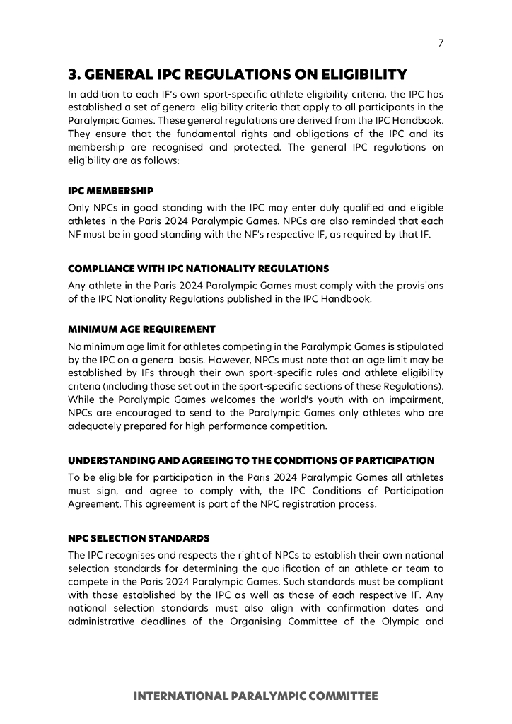 巴黎奥运会2024年残奥会资格规则（英文版）_第7页