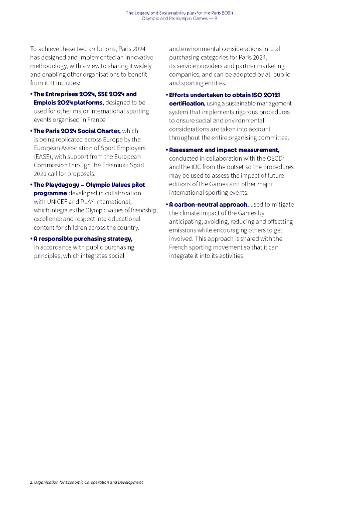2024年巴黎奥运会和残奥会的遗产与可持续性计划（英文版）_第9页