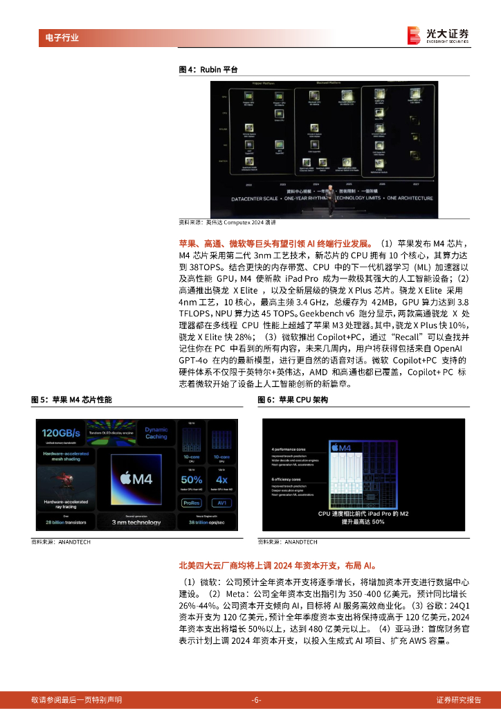 光大证券：电子通信行业跟踪报告之一：新质生产力重中之重，看好半导体和AI未来趋势_第6页
