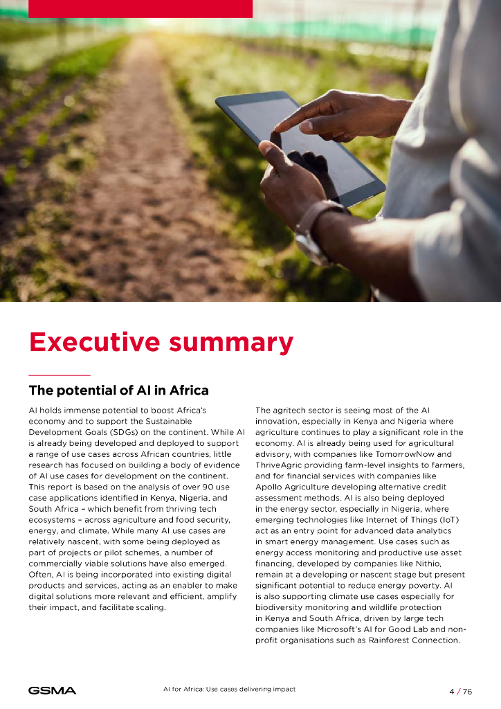 GSMA：2024非洲人工智能：产生影响的用例报告（英文版）_第6页