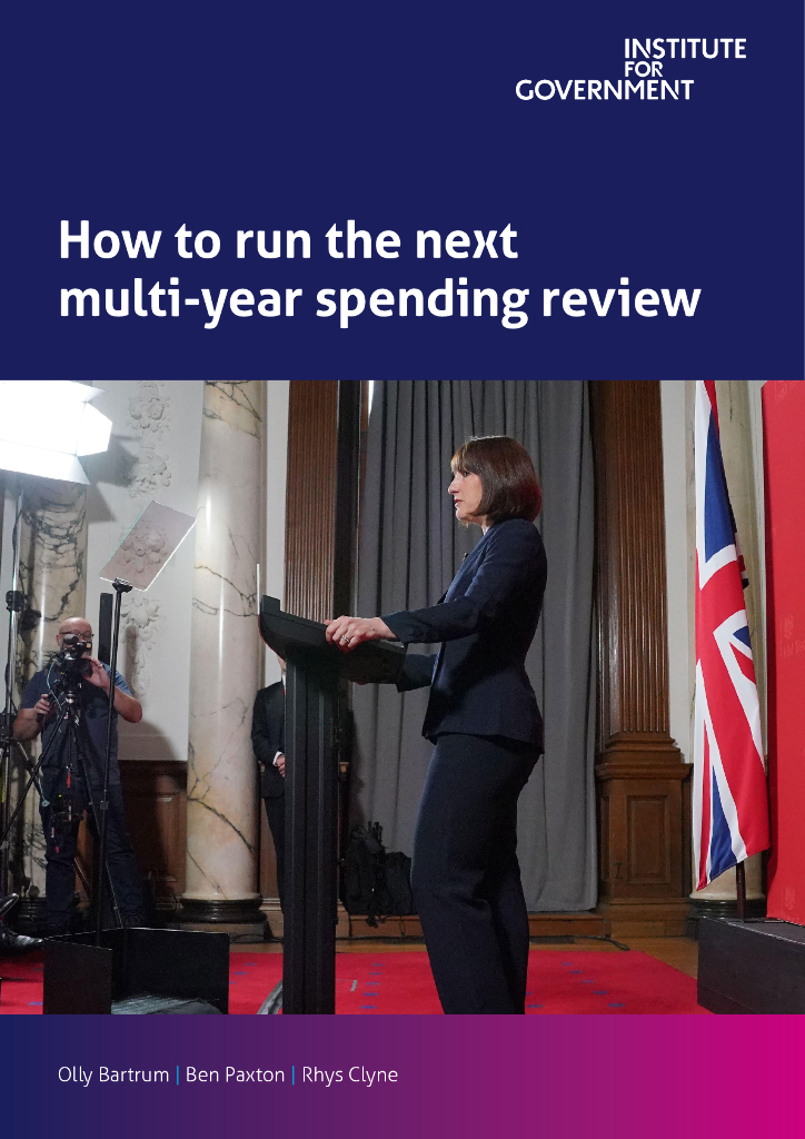 政府研究所：2024如何进行下一次多年期支出审查报告（英文版）