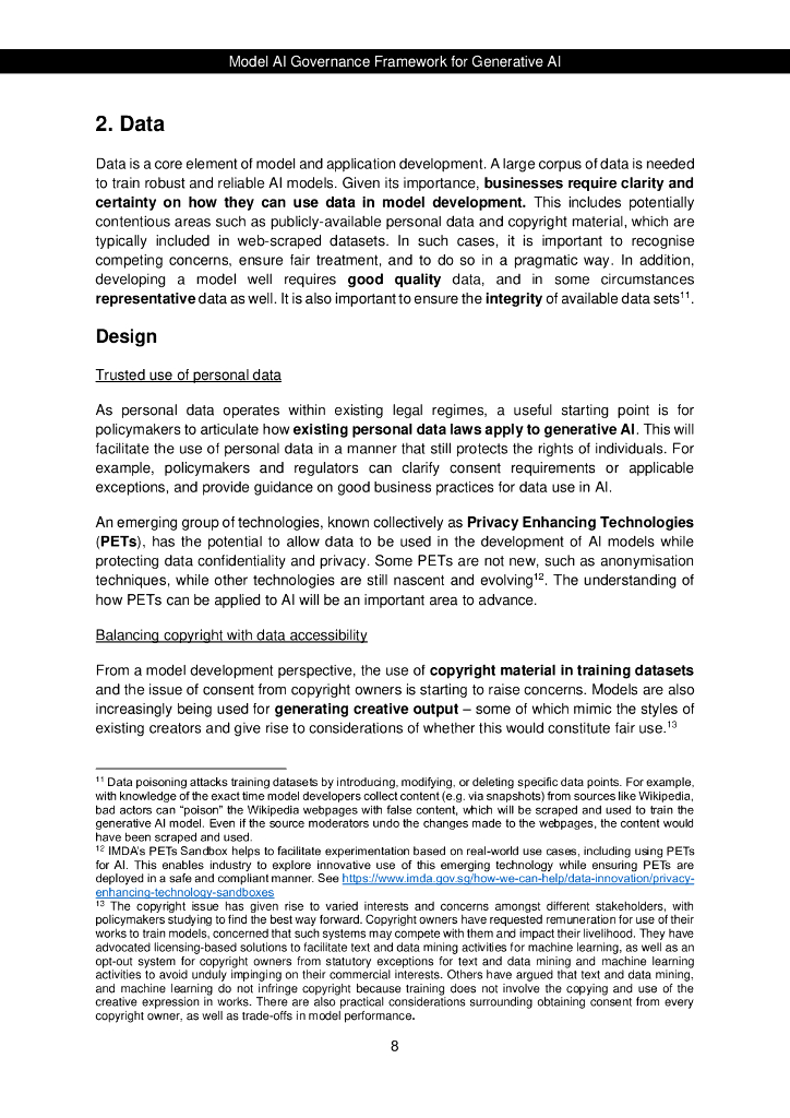AI Verify Foundation&IMDA：2024生成式人工智能模型治理框架报告（英文版）_第9页