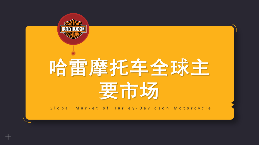 哈雷戴维森：2023年哈雷摩托车全球主要市场报告