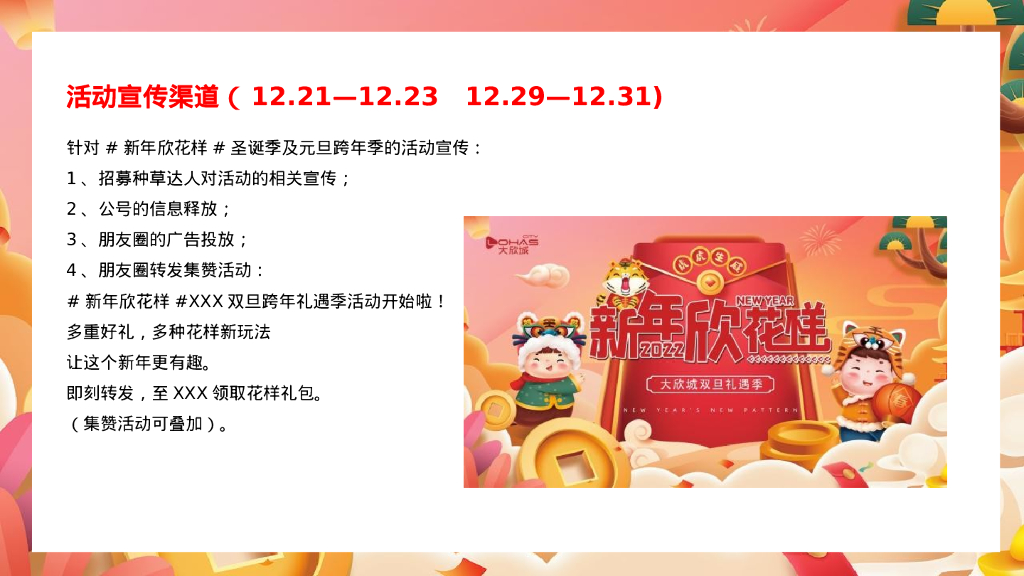 商业广场双旦系列“新年新花样”活动策划方案_第10页