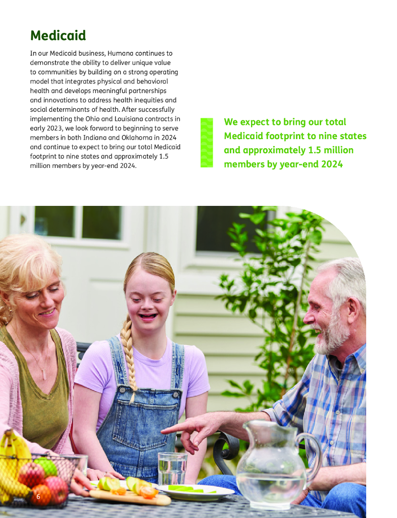哈门那公司（HUMANA）2023年年度报告（英文版）_第8页