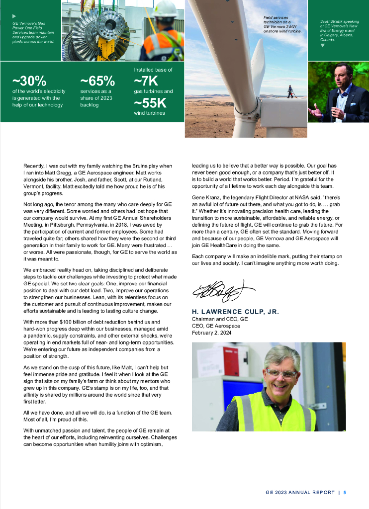通用电气公司（GENERAL ELECTRIC）2023年年度报告（英文版）_第7页