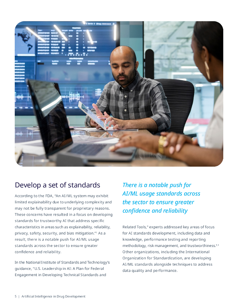 IQVIA艾昆纬：药物开发中的人工智能-引导新兴的监管期望并加强临床试验报告（英文版）_第6页
