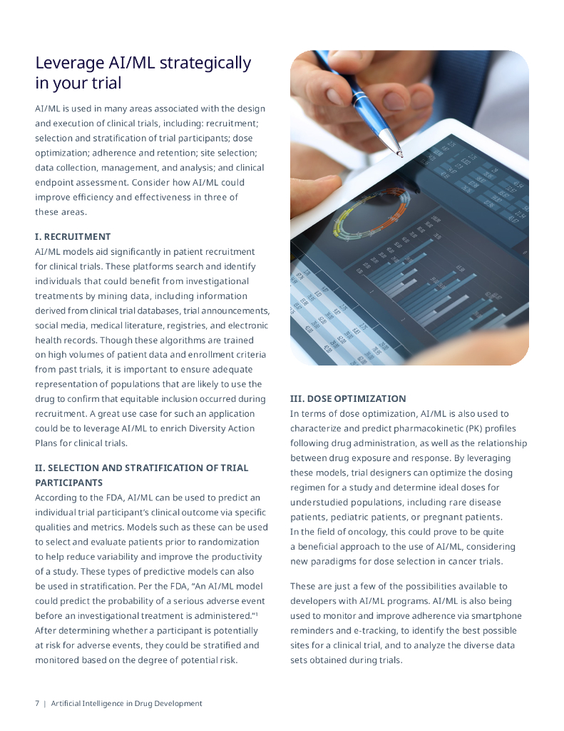 IQVIA艾昆纬：药物开发中的人工智能-引导新兴的监管期望并加强临床试验报告（英文版）_第8页
