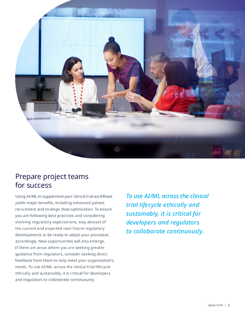 IQVIA艾昆纬：药物开发中的人工智能-引导新兴的监管期望并加强临床试验报告（英文版）_第9页