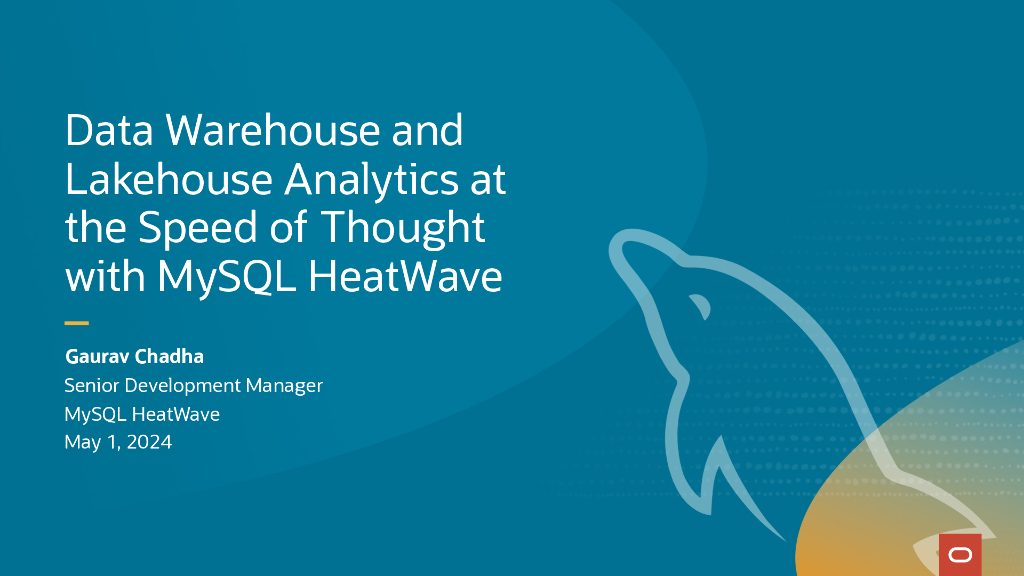 MySQL：基于MySQL HeatWave的数据仓库和湖库快速分析（英文版）