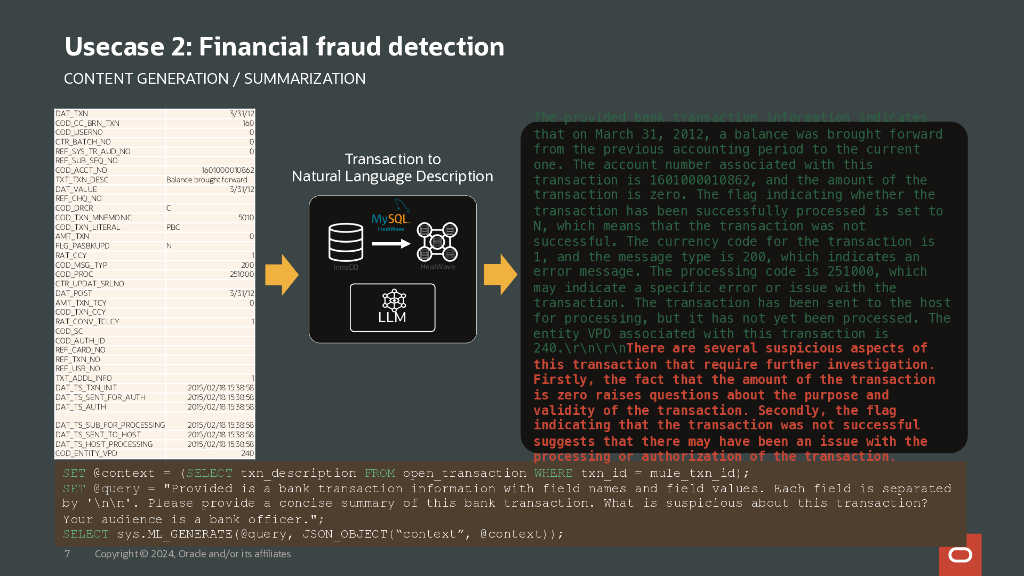 MySQL：利用热波生成人工智能和矢量存储构建新的应用程序（英文版）_第7页