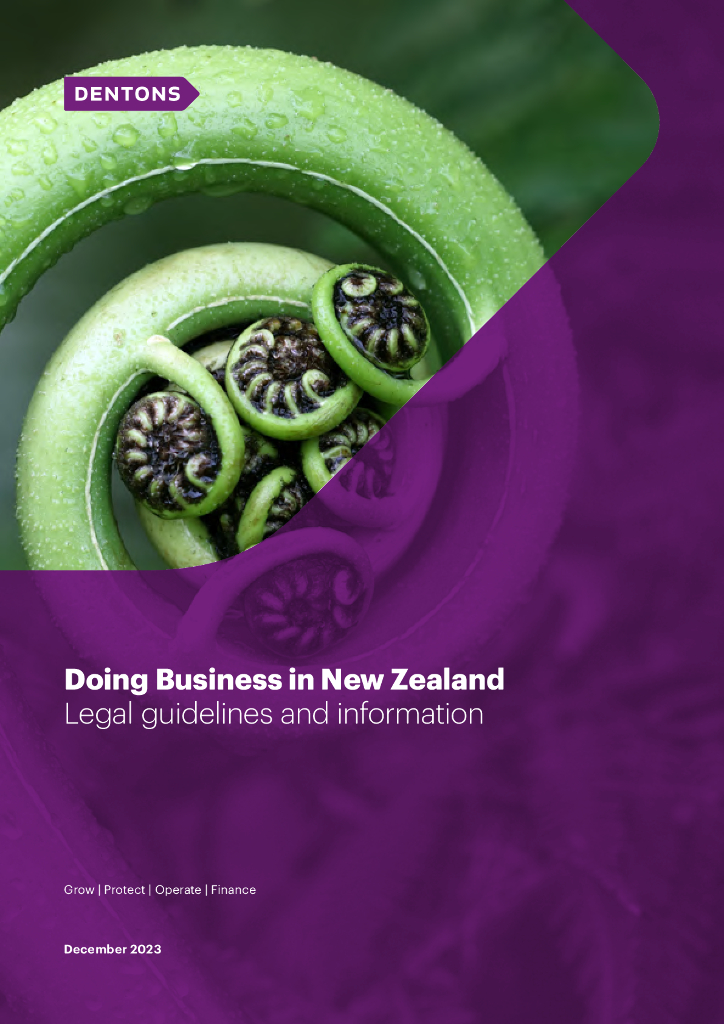 大成Dentons：2024新西兰营商指南报告：法律指引与信息参考（英文版）