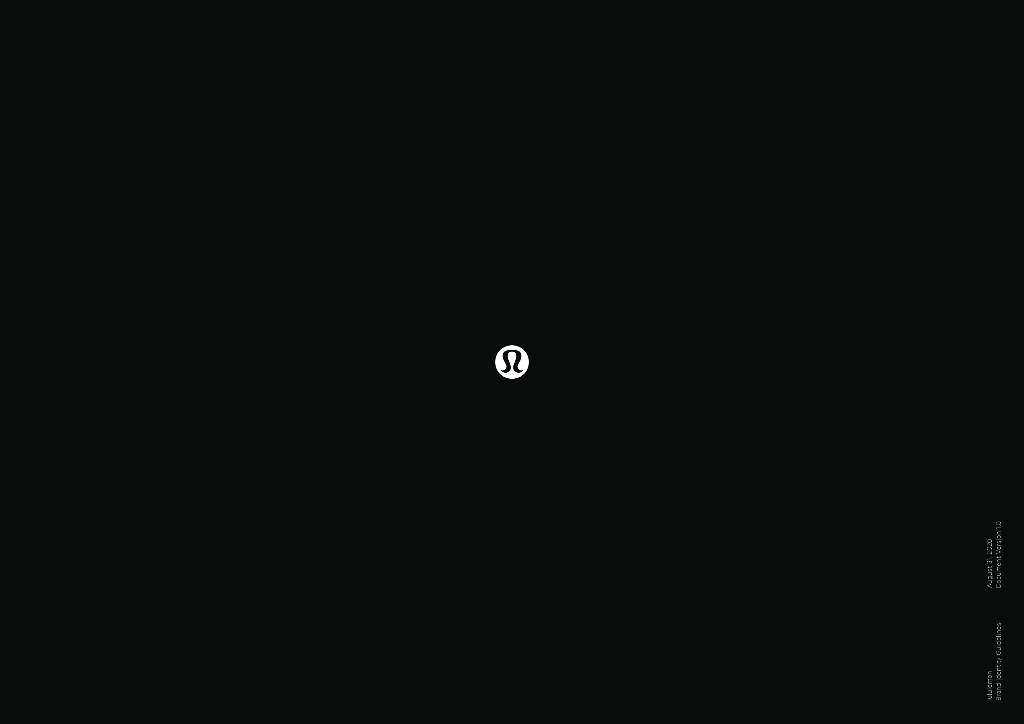Lululemon：2020品牌手册（英文版）