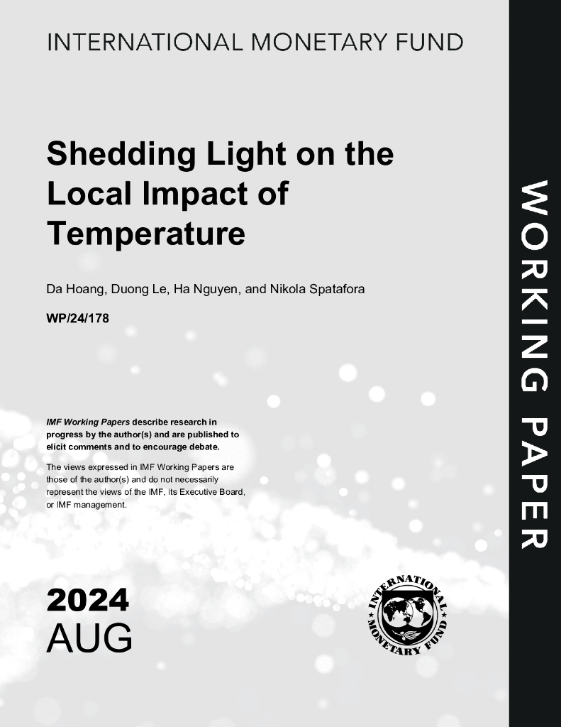 国际货币基金组织：2024揭示温度的局部影响报告（英文版）