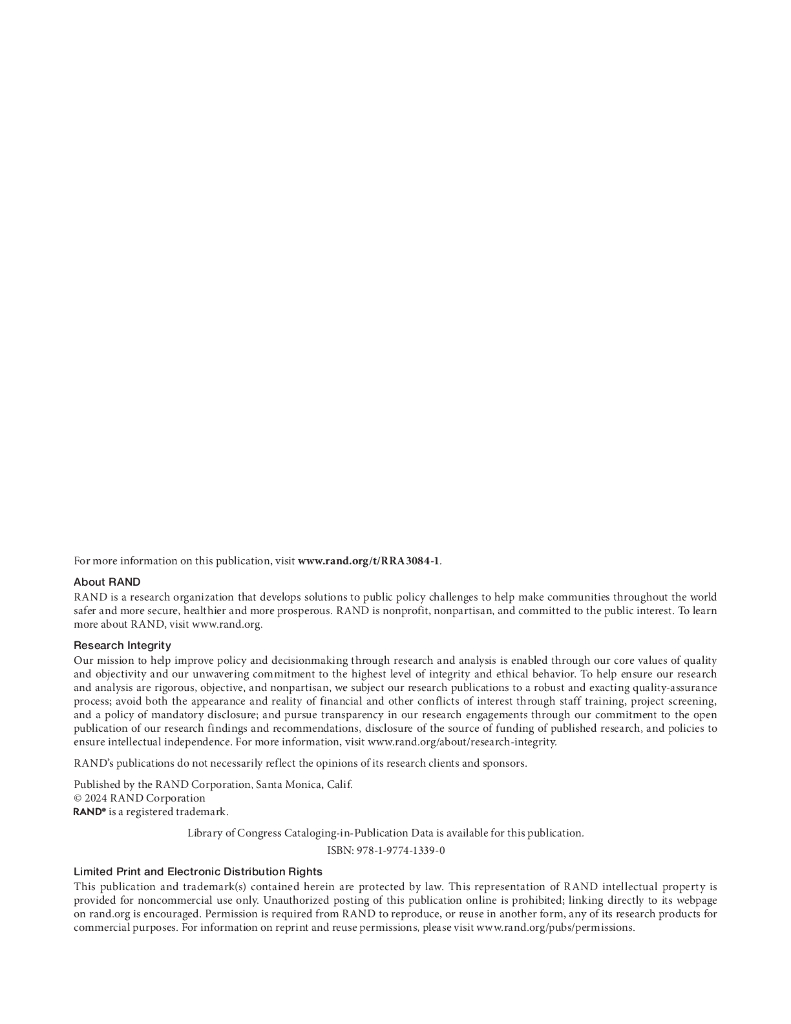 Rand兰德：2024美国大规模人工智能损害的侵权责任-面向开发者和决策者的入门指南（英文版）_第2页