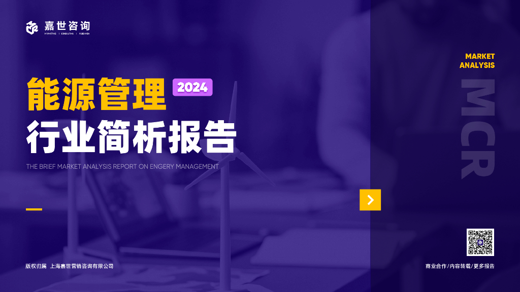 嘉世咨询：2024<em>能源</em>管理行业简析报告 海报