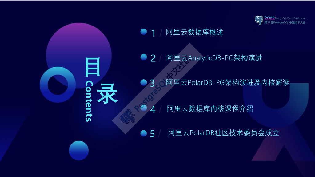 于巍：阿里云PG系数据库架构演进及内核解读