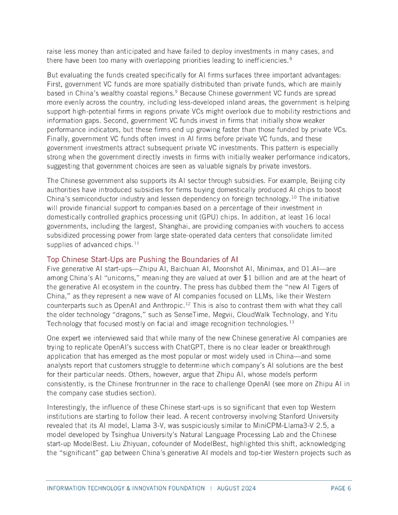 ITIF：2024年中国在人工智能领域有多创新报告（英文版）_第6页