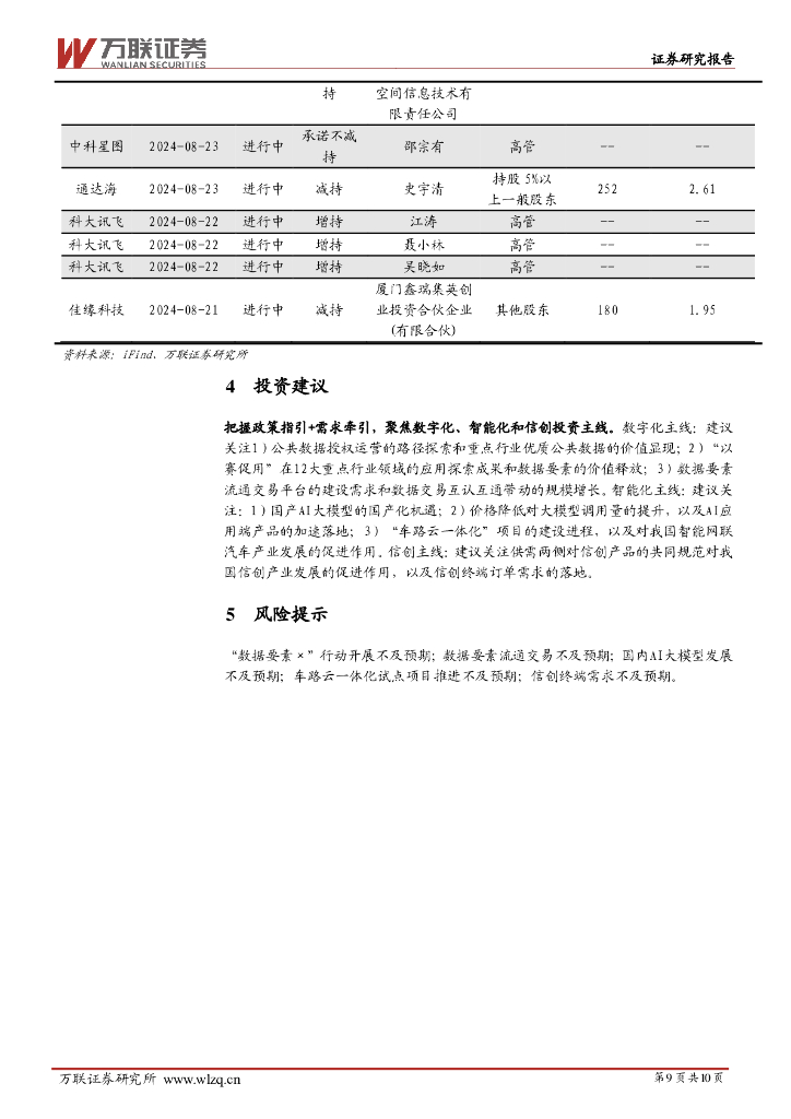 万联证券：计算机行业周观点：国内首家人工智能标准化研究机构成立_第9页