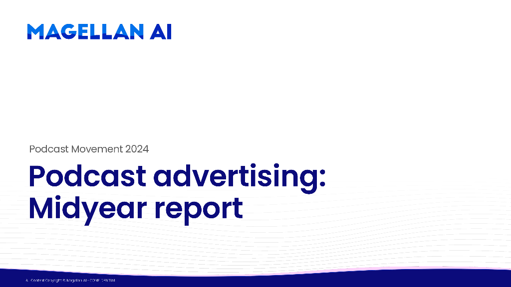 Magellan AI：2024年播客广告：年中回顾报告（英文版）