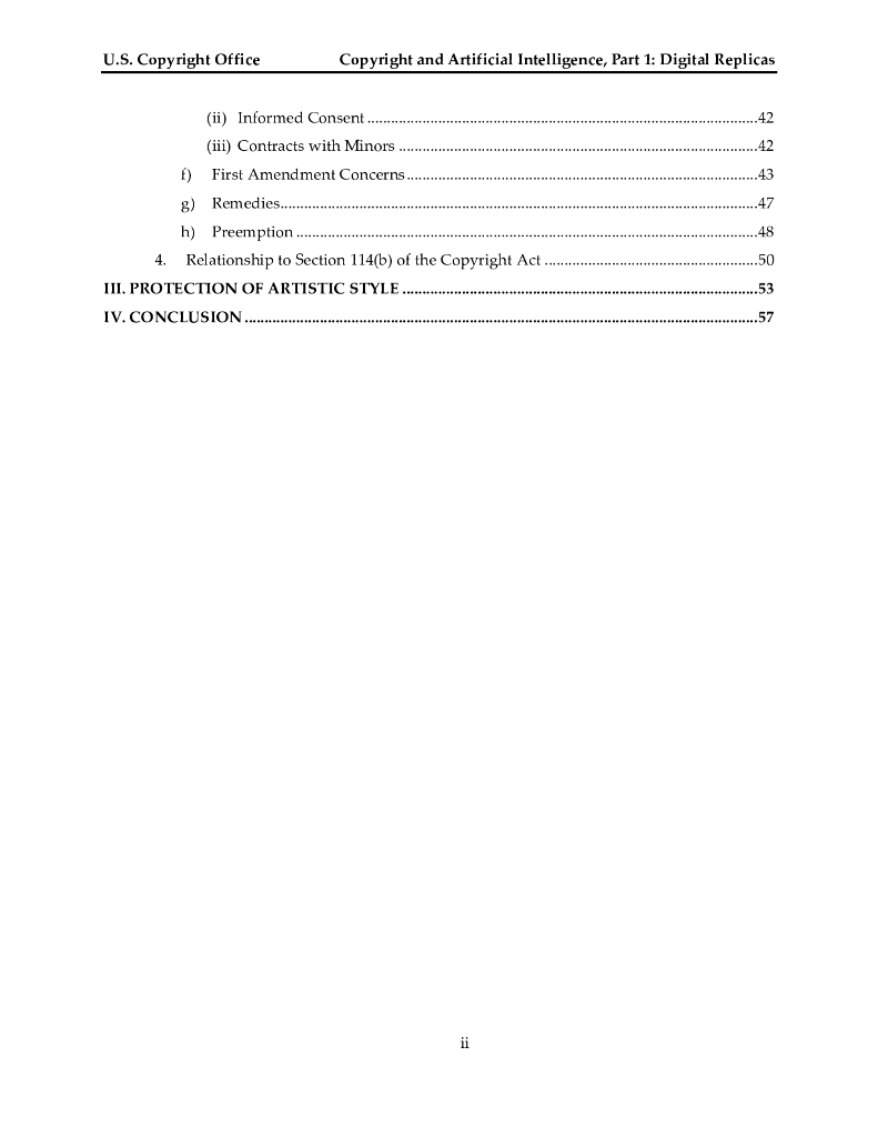 美国版权局：2024版权和人工智能 AI：数字复制品报告（英文版）_第9页