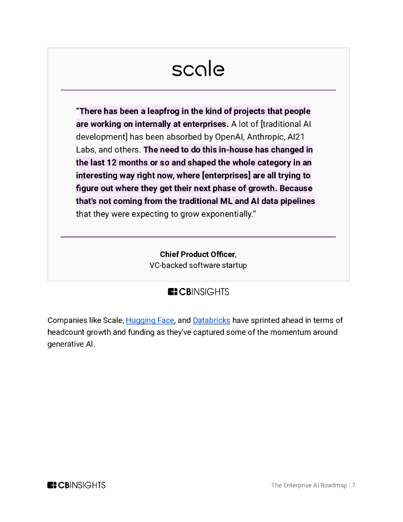 CB Insights：2024企业人工智能路线图：AI开发平台的演变及对ROI评估与用例实践的深远影响报告（英文版）_第7页