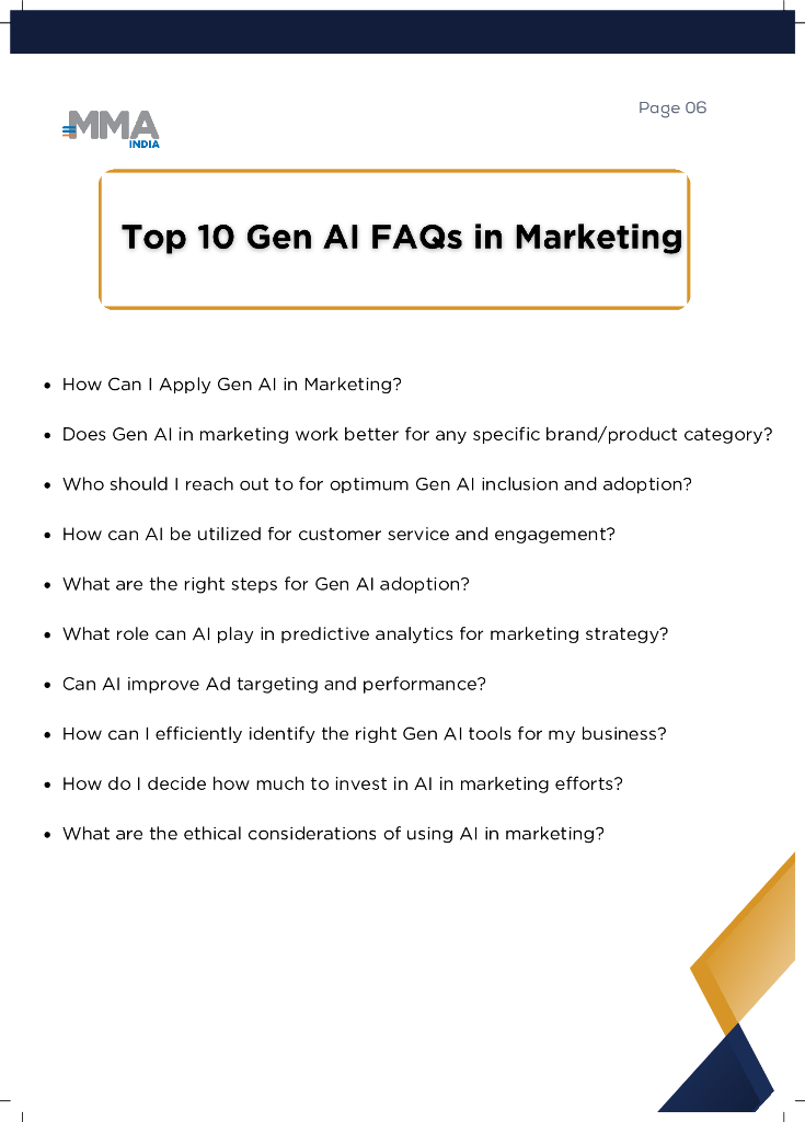 MMA：2024年推动生成式人工智能（Gen AI）的发现和采用：十问十答（英文版）_第6页