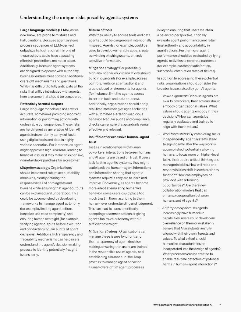 麦肯锡：2024年为什么代理是生成式人工智能的下一个前沿报告（英文版）_第7页
