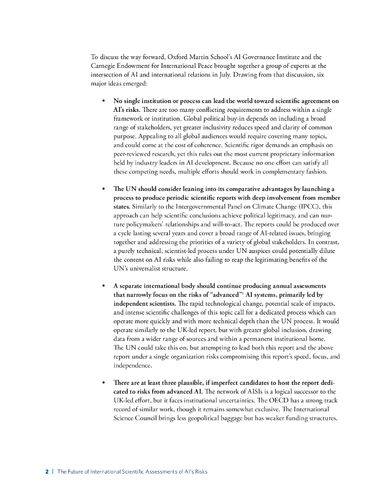 卡内基国际和平研究院：2024年人工智能风险国际科学评估的未来报告（英文版）_第8页