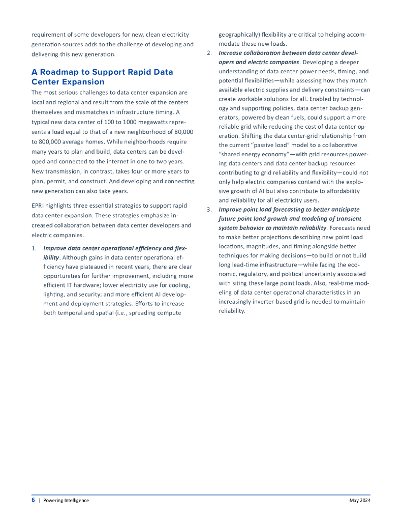EPRI：2024年为智能赋能—人工智能和数据中心能耗分析报告（英文版）_第6页