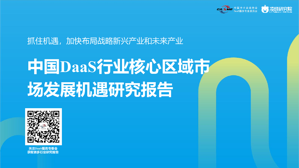 Daas服务专委会&凌雄研究院：2024中国DaaS行业核心区域市场发展机遇研究报告