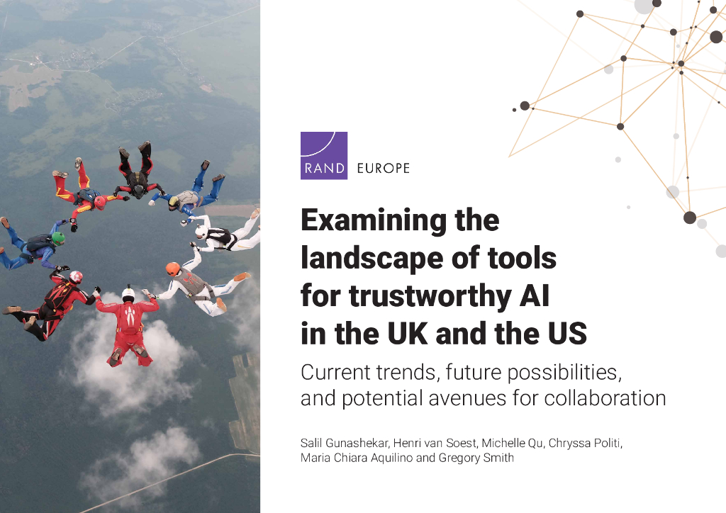 Rand兰德：2024年研究英国和美国值得信赖的<em>人工智能</em>工具的前景报告-当前趋势、未来可能性和潜在的合作途径（英文版） 海报