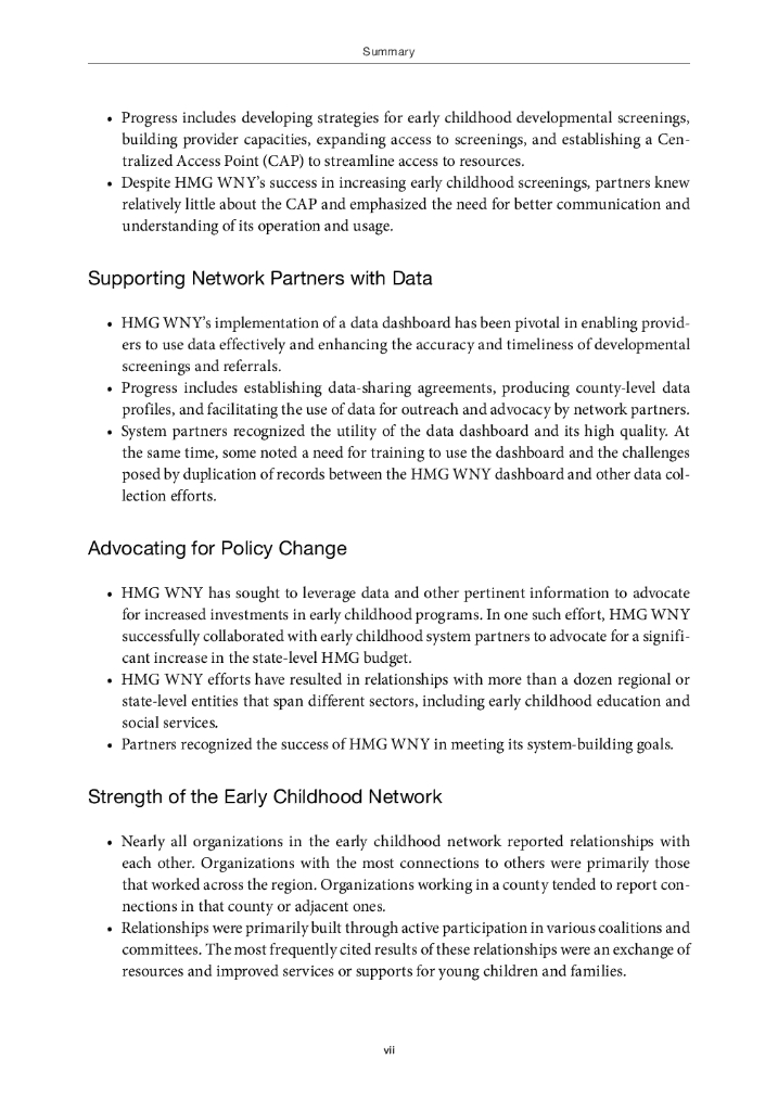 Rand兰德：2024年帮助我发展纽约西部在加强幼儿教育系统方面的进展评估报告（英文版）_第7页