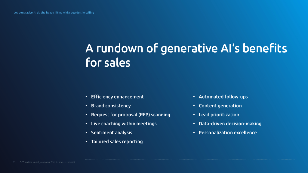 凯捷capgemini：2024年B2B卖家，认识一下你的新一代人工智能销售助理（英文版）_第7页