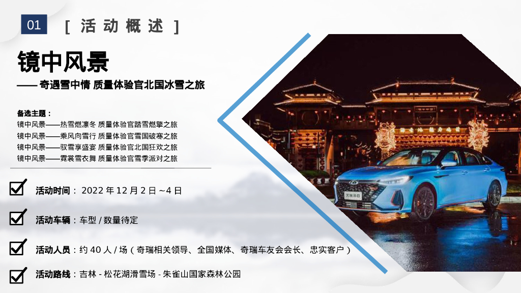 汽车品牌售后服务部用户体验活动“镜中风景”年终站执行方案_第10页