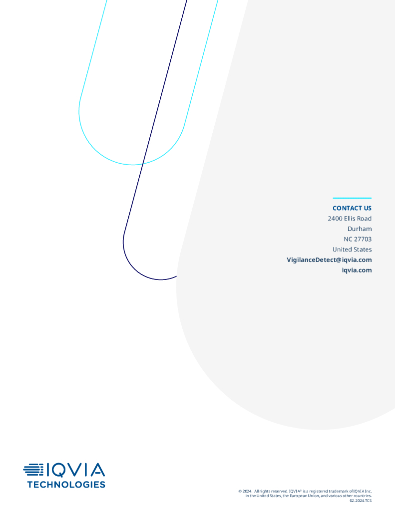 IQVIA艾昆纬：2024年提高患者安全性：药物警戒工作流程中早期采用人工智能的范式转变报告（英文版）_第9页