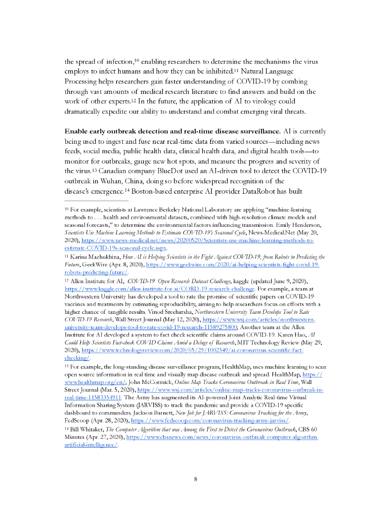 国国家人工智能安全委员会：2024年人工智能技术在流行病应对和防范中的作用报告（英文版）_第8页