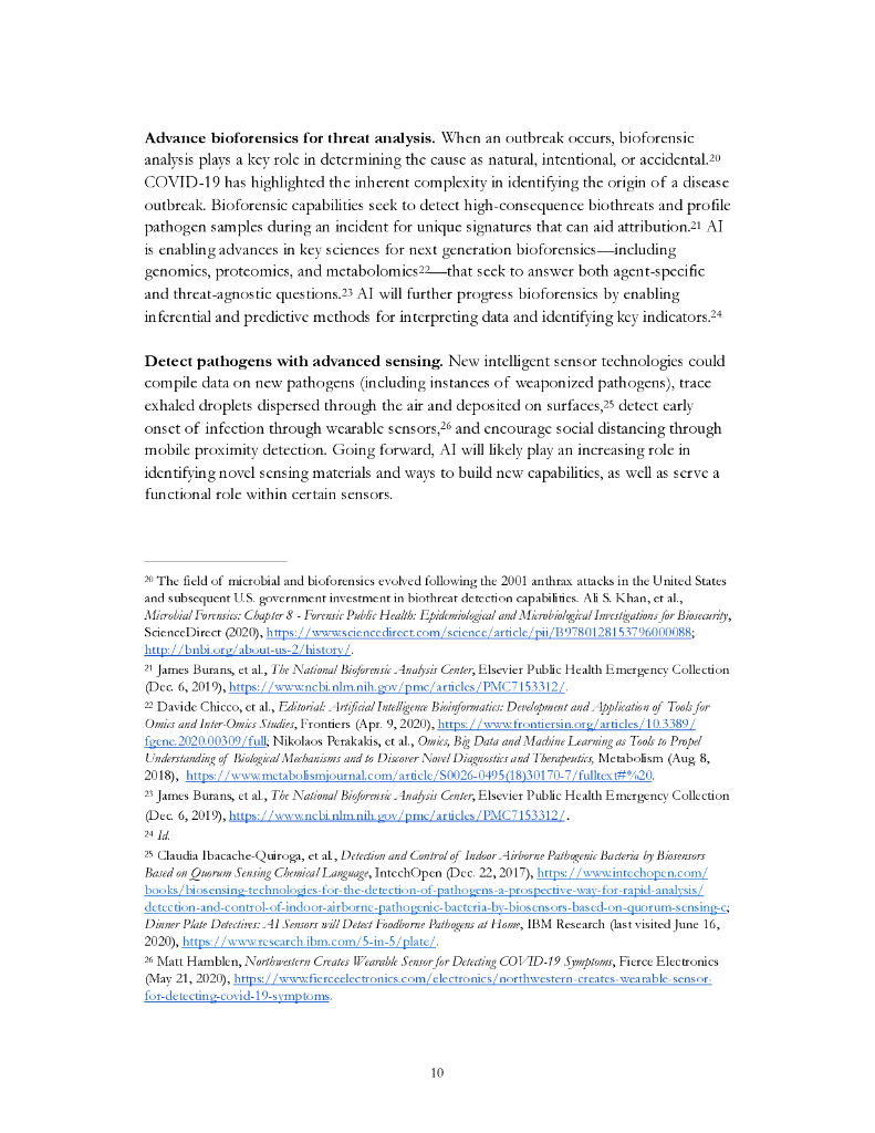 国国家人工智能安全委员会：2024年人工智能技术在流行病应对和防范中的作用报告（英文版）_第10页