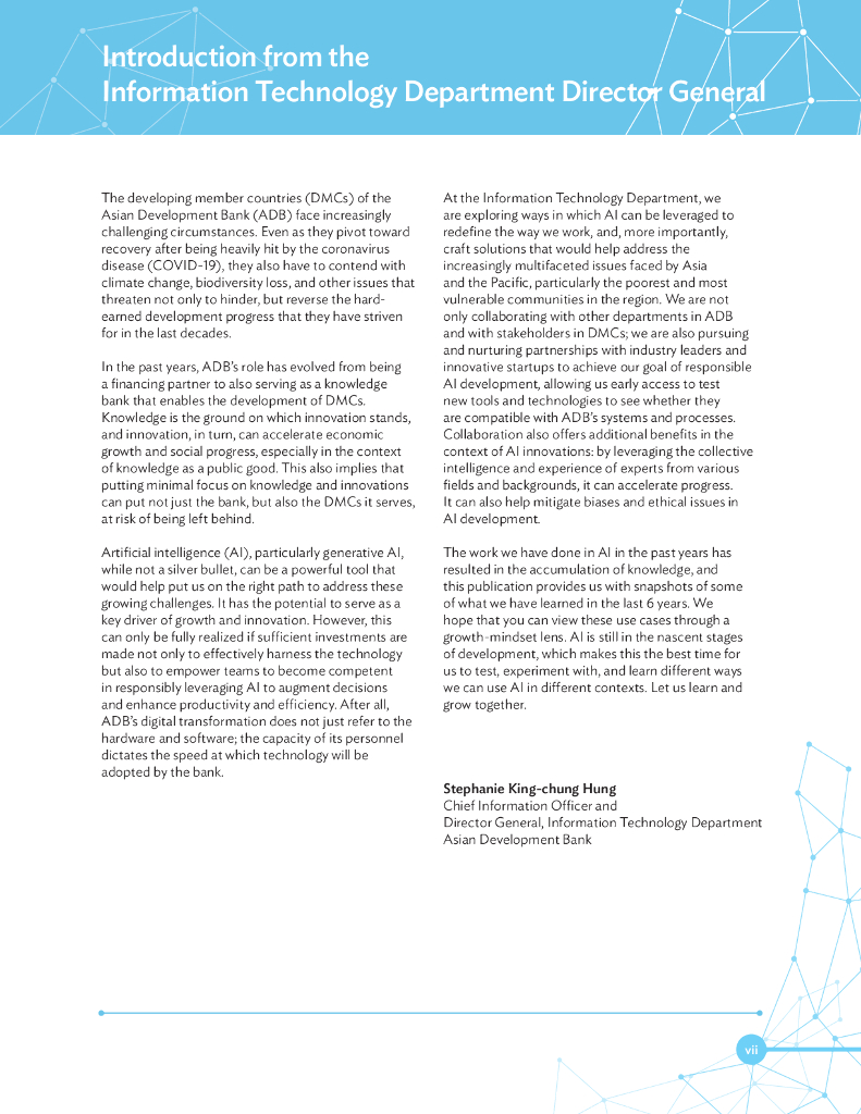 ADB亚洲开发银行：2024年人工智能在行动：亚洲及地区亚行选定举措报告（英文版）_第9页