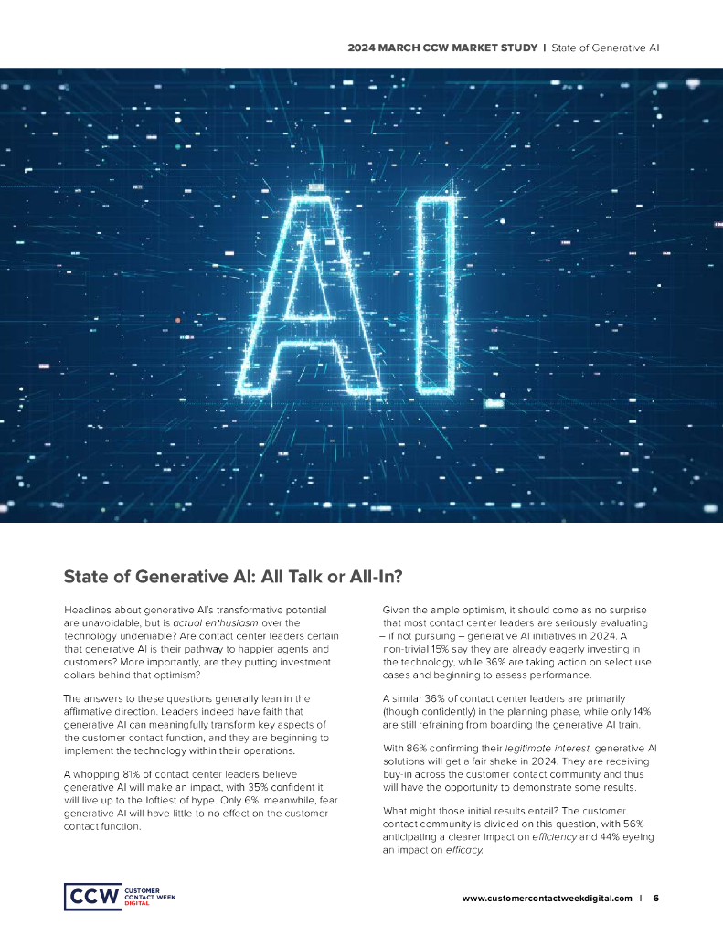 CCW Digital：2024生成式人工智能市场现状研究报告（英文版）_第6页