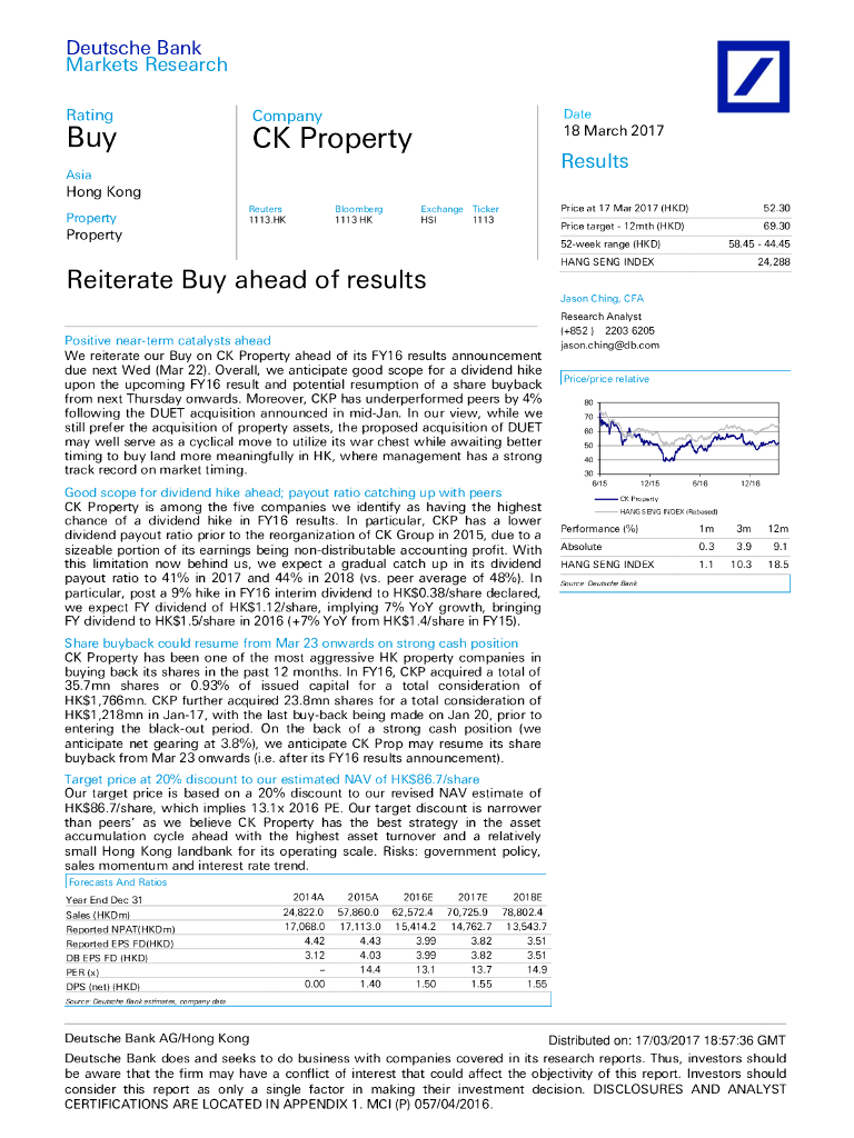 德意志银行：长实集团（01113）港股公司研究报告-ReiterateBuyaheadofresults