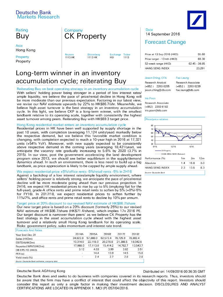 德意志银行：长实集团（01113）港股公司研究报告-Long-termwinnerinaninventoryaccumulationcycle;reiteratingBuy