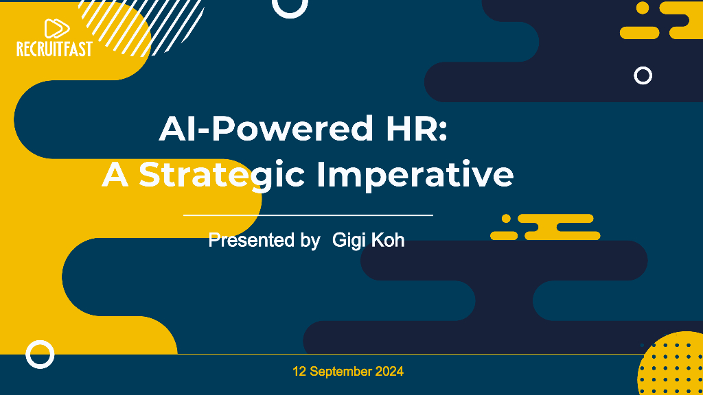 RecruitFast：AI驱动的人力资源：公司战略的当务之急（英文版）