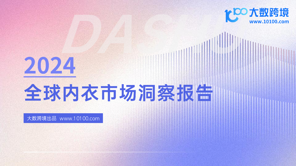 大数跨境：2024年全球内衣市场洞察报告
