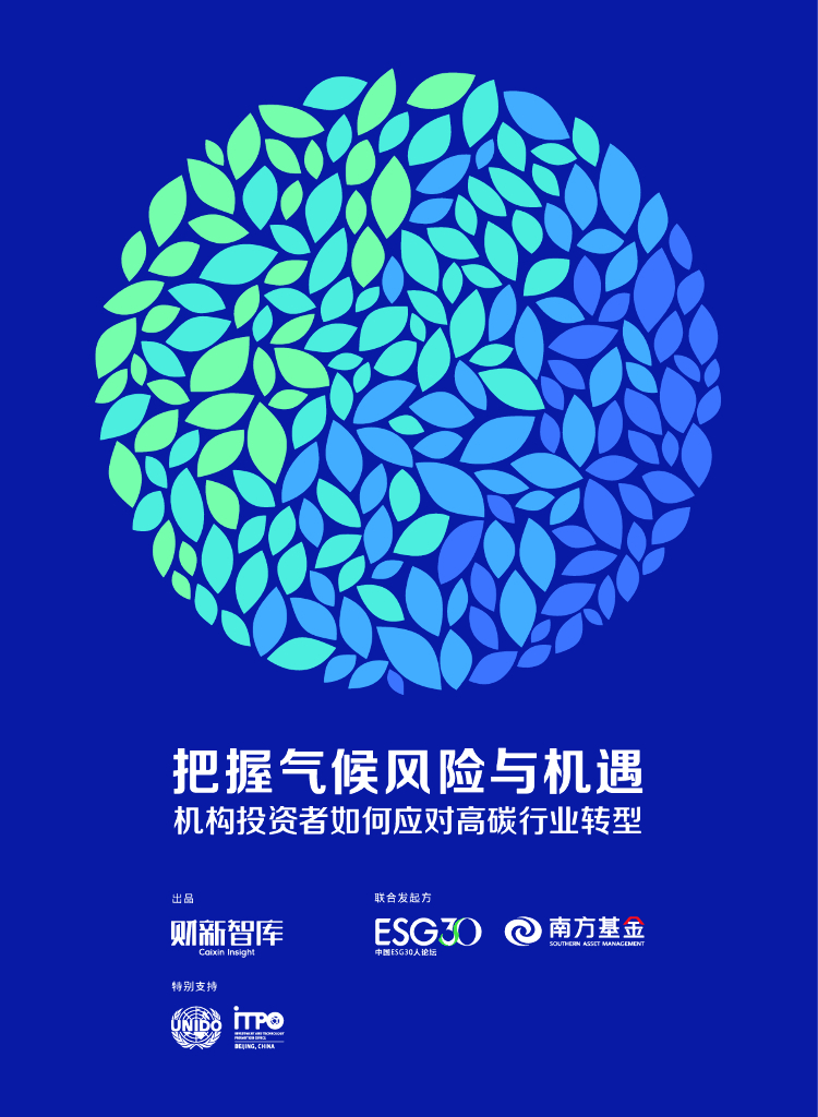 财新智库：把握气候风险与机遇——机构投资者如何应对高碳行业转型报告（2024）